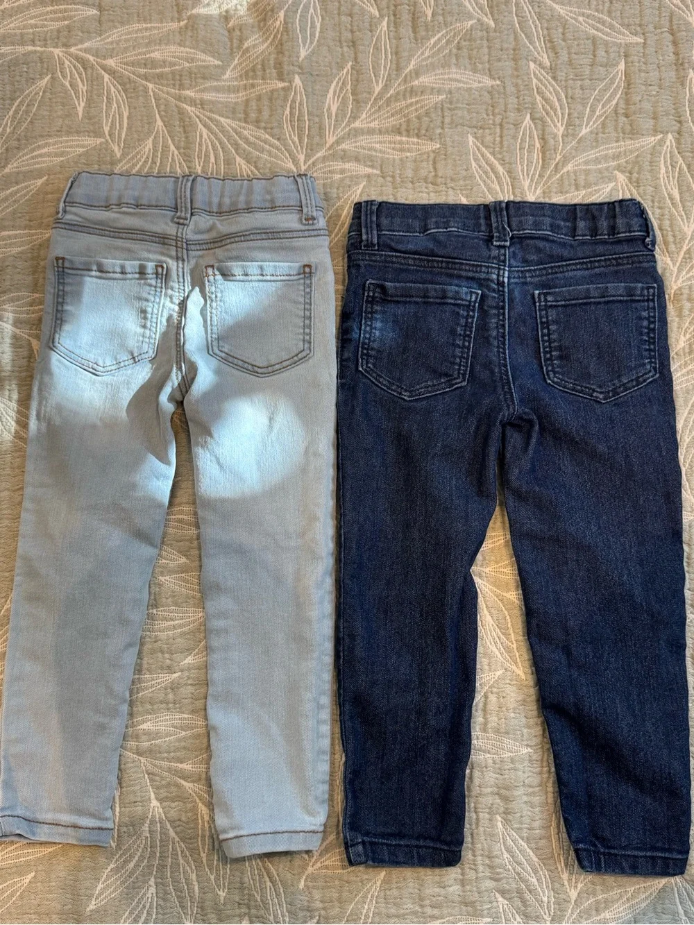 OshKosh B'gosh Light Blue and Dark Blue Stretch Skinny Jeans Duo